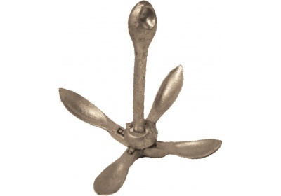 0.7kg FOLDING GALV ANCHOR