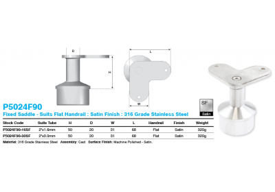 p5024f90_sf_fixed_corner_saddle_dimensions