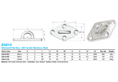 s3213_diamond_pad_eye_dimensions